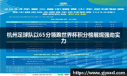杭州足球队以65分领跑世界杯积分榜展现强劲实力
